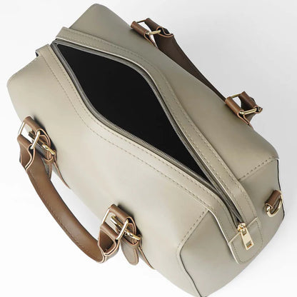 Zara Bag – Beige & Brown