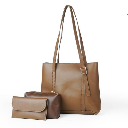 Bliss – Special Edition 3-Piece Tote Set (Brown)